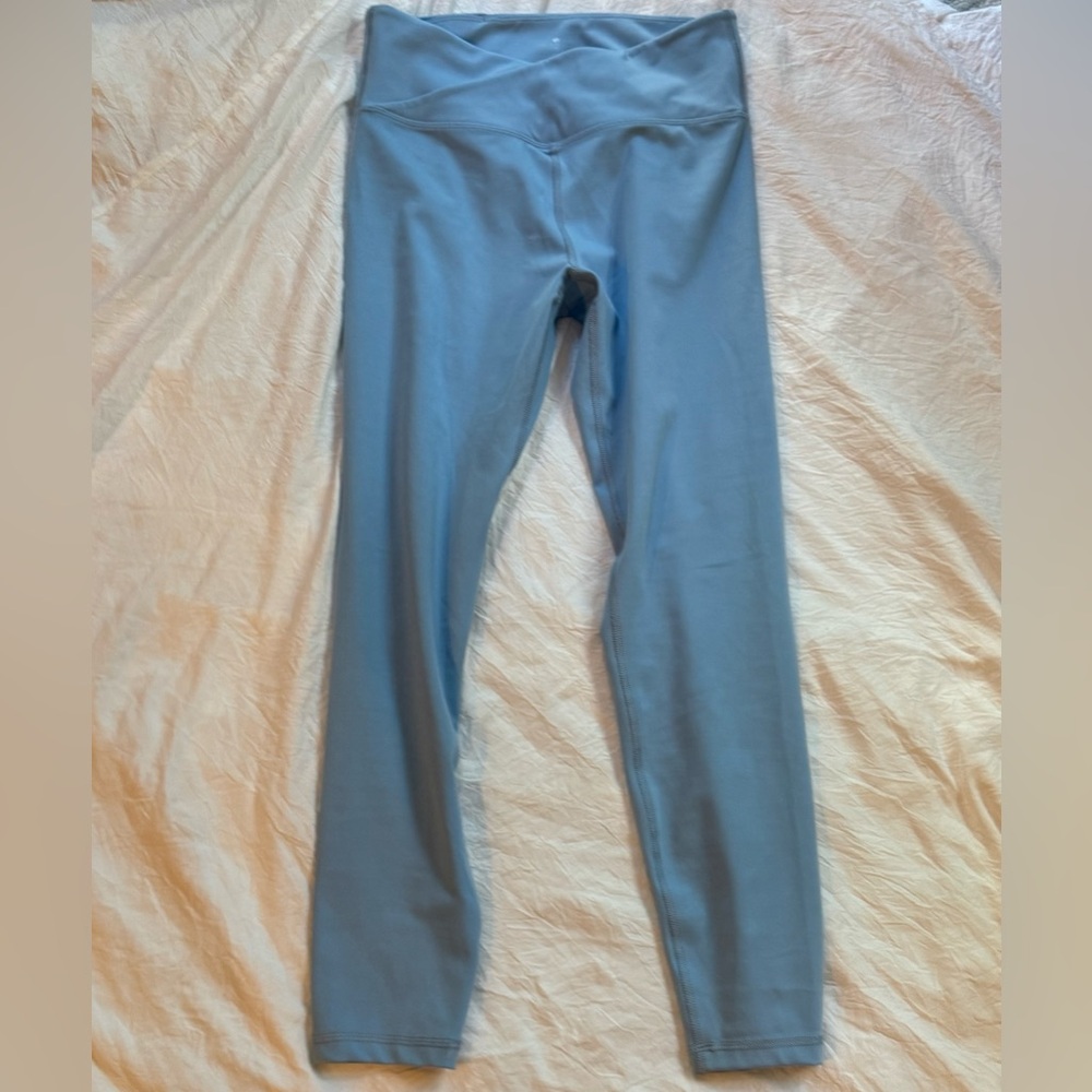 Light Blue High-Waisted Leggings